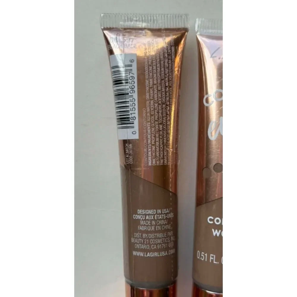 LA Girl Contour Envy Contour Wand GBL597 Beach Babe Lot of 2